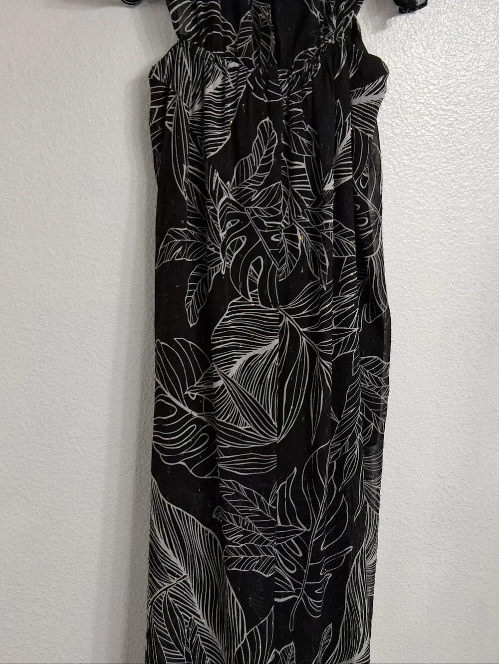 Lovestitch Boho Maxi Dress With Side Cutouts    Size M